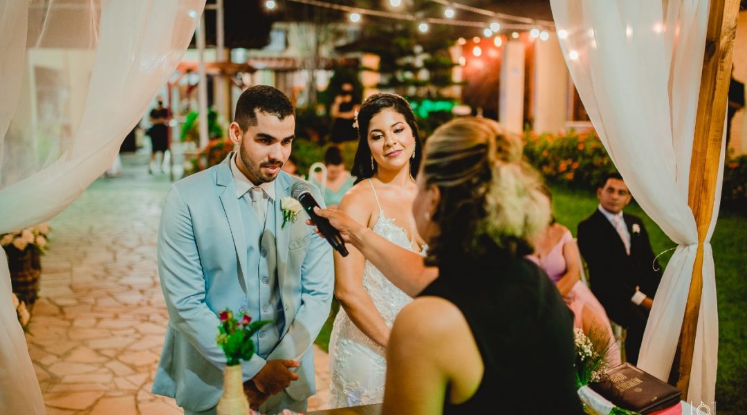 Dicas de cenário para celebração de casamento - Elen Bezerra