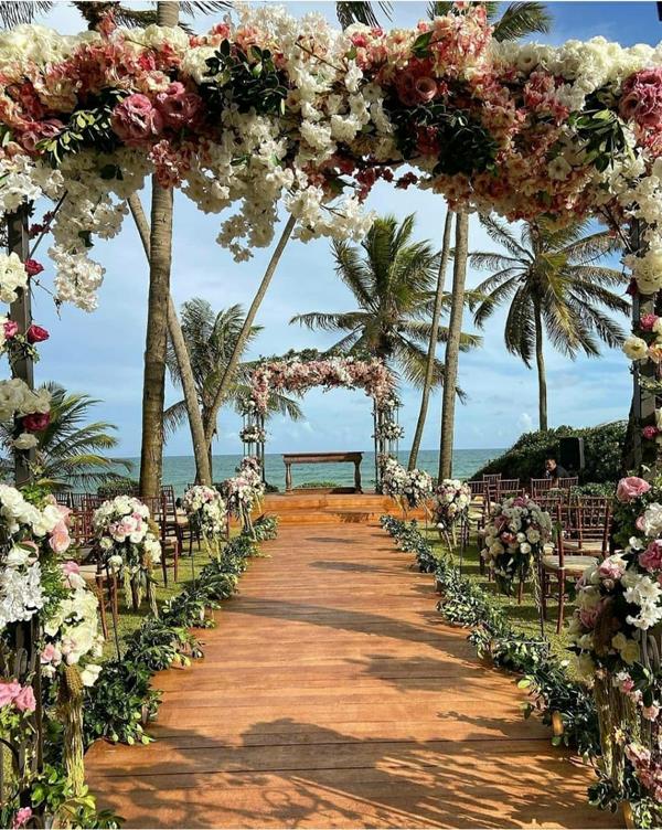 Dicas de cenário para celebração de casamento - Elen Bezerra
